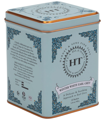 شاي وينتر وايت آيرل جراي Harney & Sons الملكي