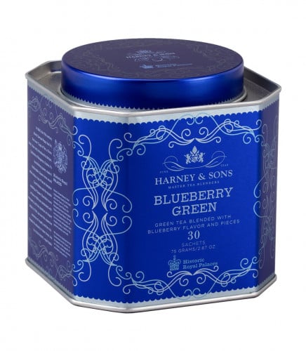 شاي أخضر Harney & Sons الملكي - التوت الأزرق