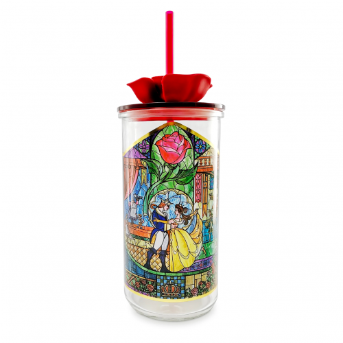 Disney Beauty and the Beast glass mug