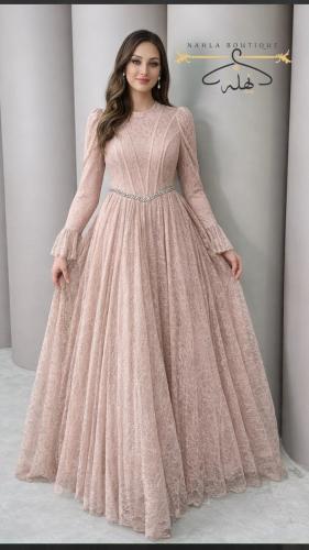 فستان سهرة - نود وردي