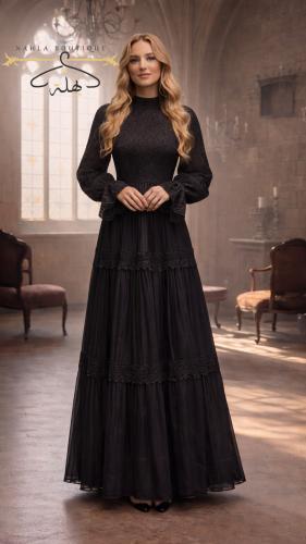 فستان - أسود