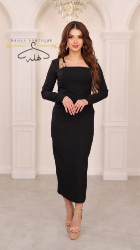 فستان - أسود