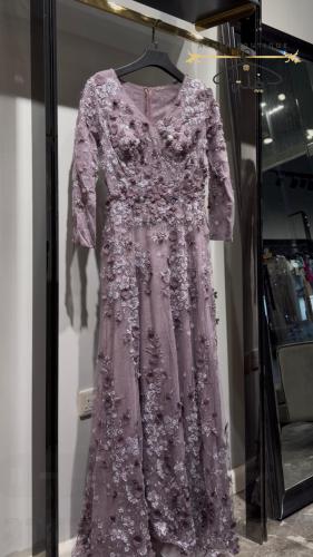 فستان سهرة - موف مورد