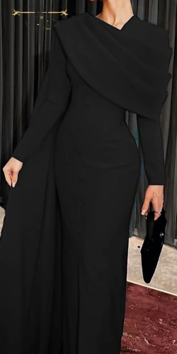 فستان سهرة - أسود