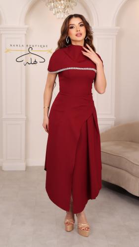 فستان - أحمر