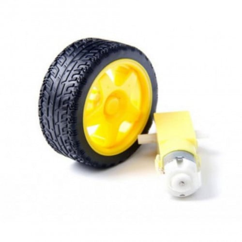 Motor with the wheel Smart Car Robot
