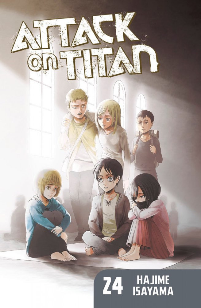 مانجا هجوم العمالقه مطبوعه بالعربي المجلد 24