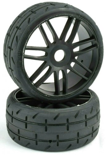 1:8 GT - T01 REVO - S1 XXSoft - Mounted on New Spoked White Wheel - 1 Pair