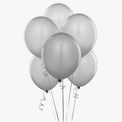 بالون شفاف 6 حبات Transparent balloon 6 pieces