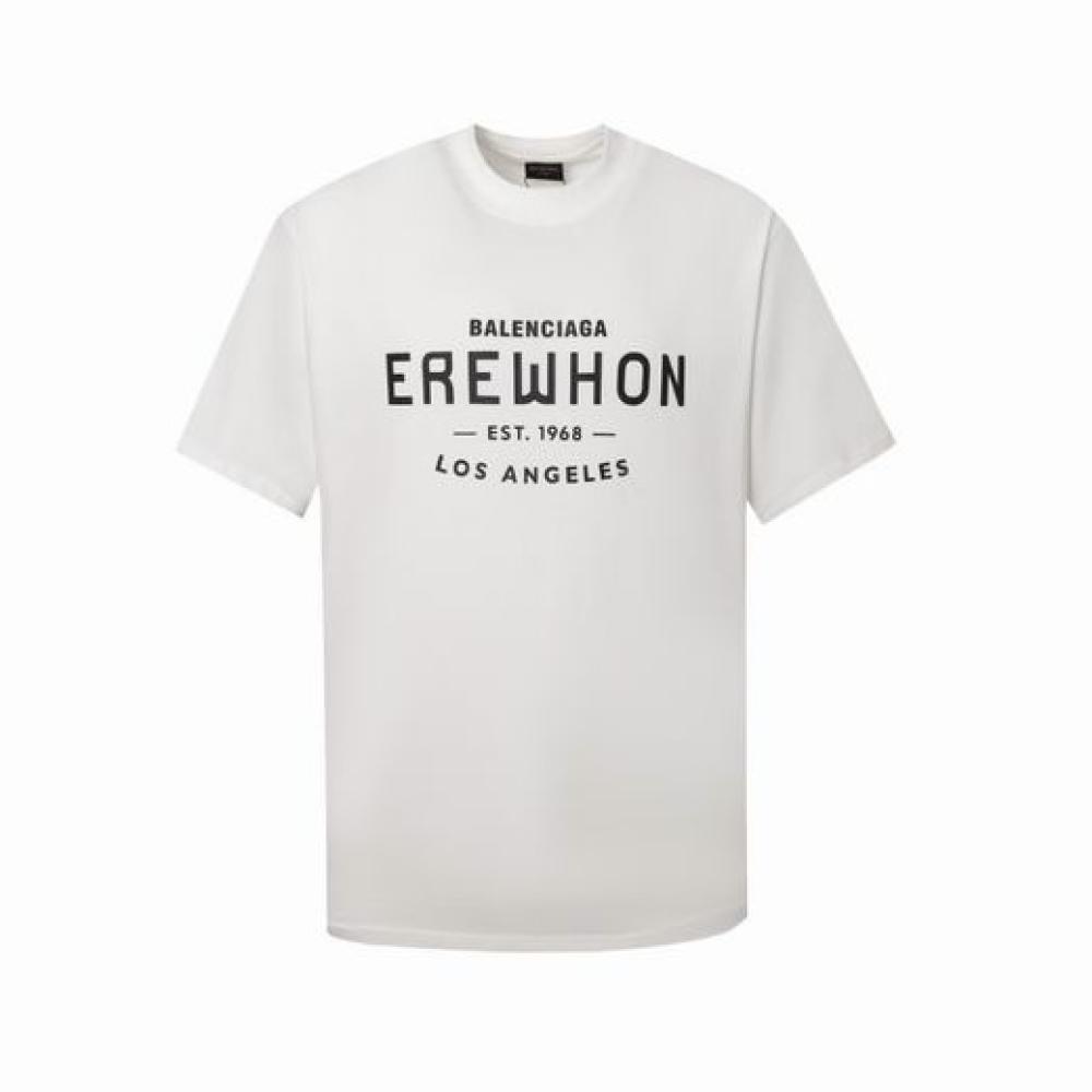 BALENCIAGA Printed cotton-jersey T-shirt Size:(S)