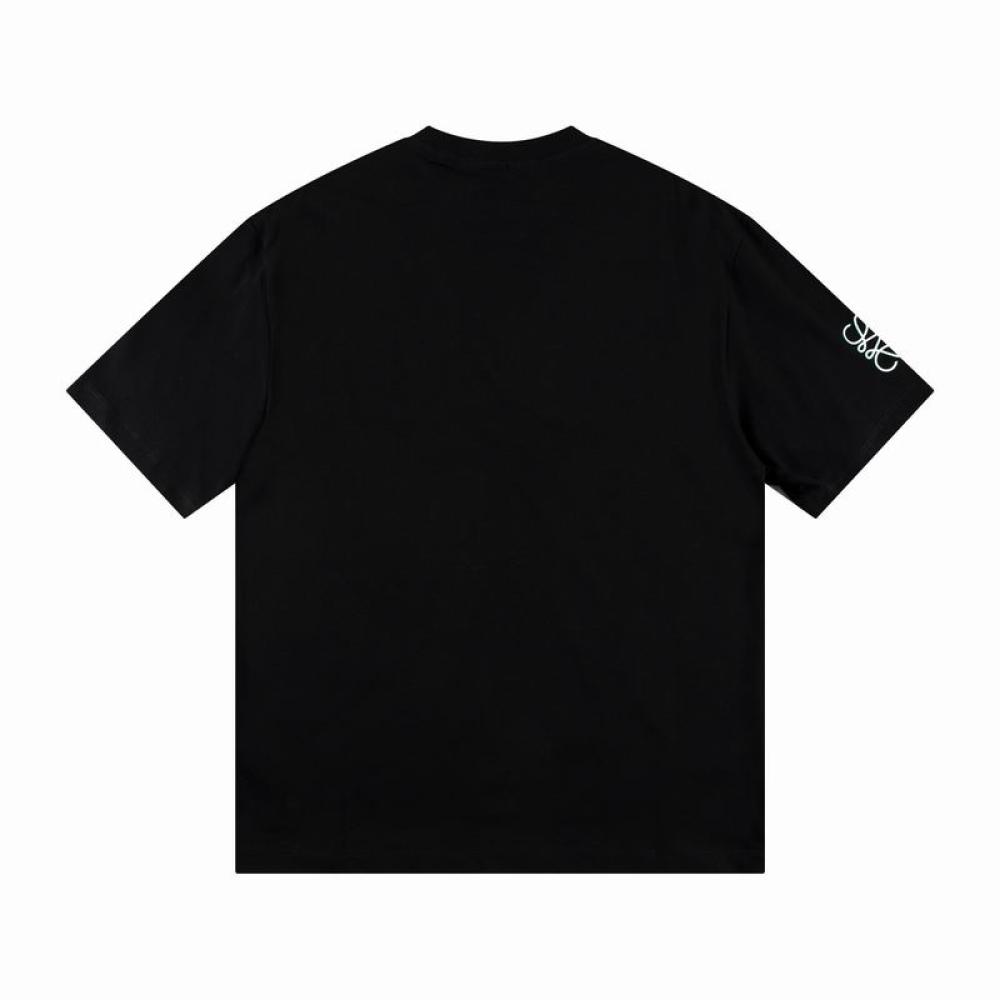 Loewe Logo Printed Crewneck T-Shirt