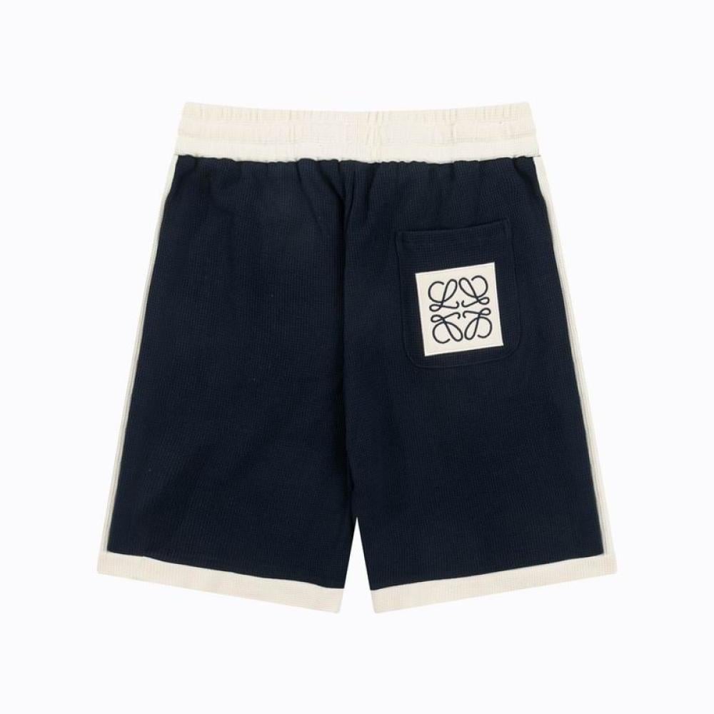LOEWE Logo wool shorts