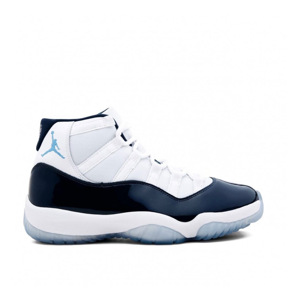 Jordan retro 11 navy blue best sale