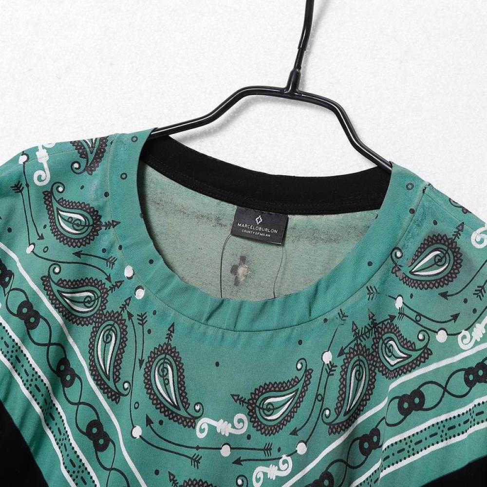 Marcelo Burlon cotton t-shirt Solsticio Over