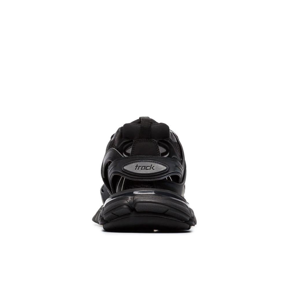 BALENCIAGA Track logo-detailed mesh and rubber sneakers