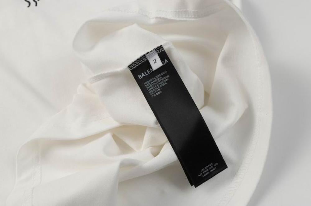 BALENCIAGA Printed cotton-jersey T-shirt