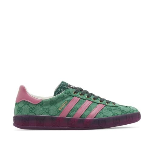 adidas x Gucci Gazelle 'Green GG Monogram'