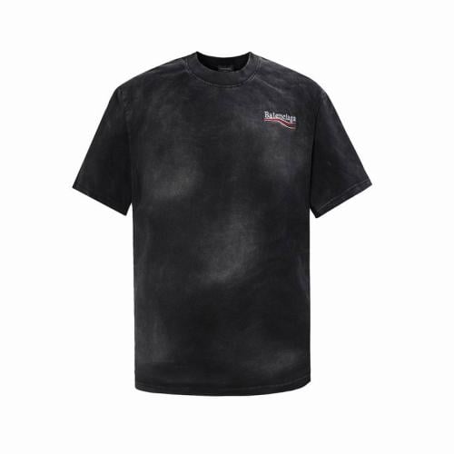 BALENCIAGA Oversized embroidered cotton-jersey T-s...