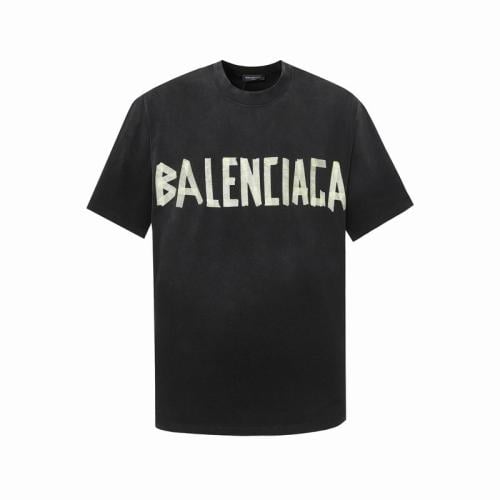 BALENCIAGA Printed cotton-jersey T-shirt