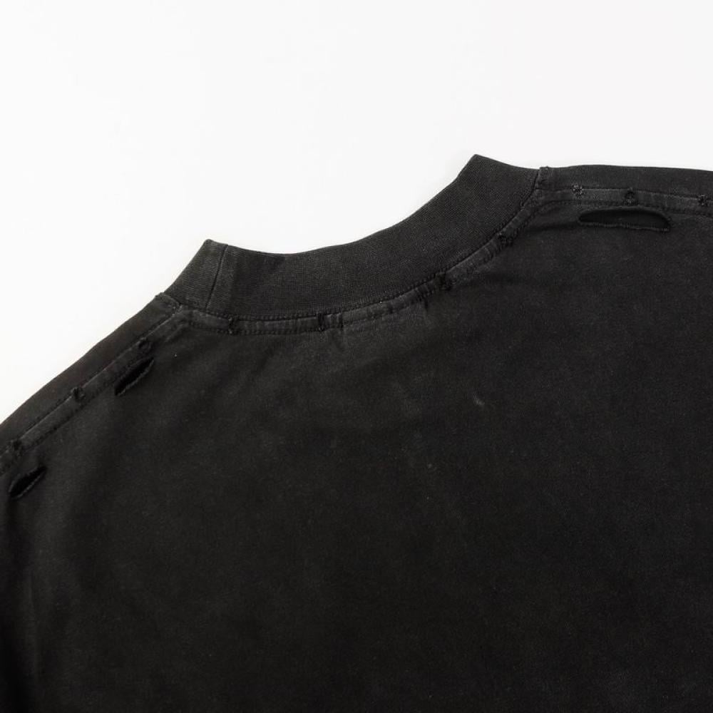 BALENCIAGA Printed cotton-jersey T-shirt