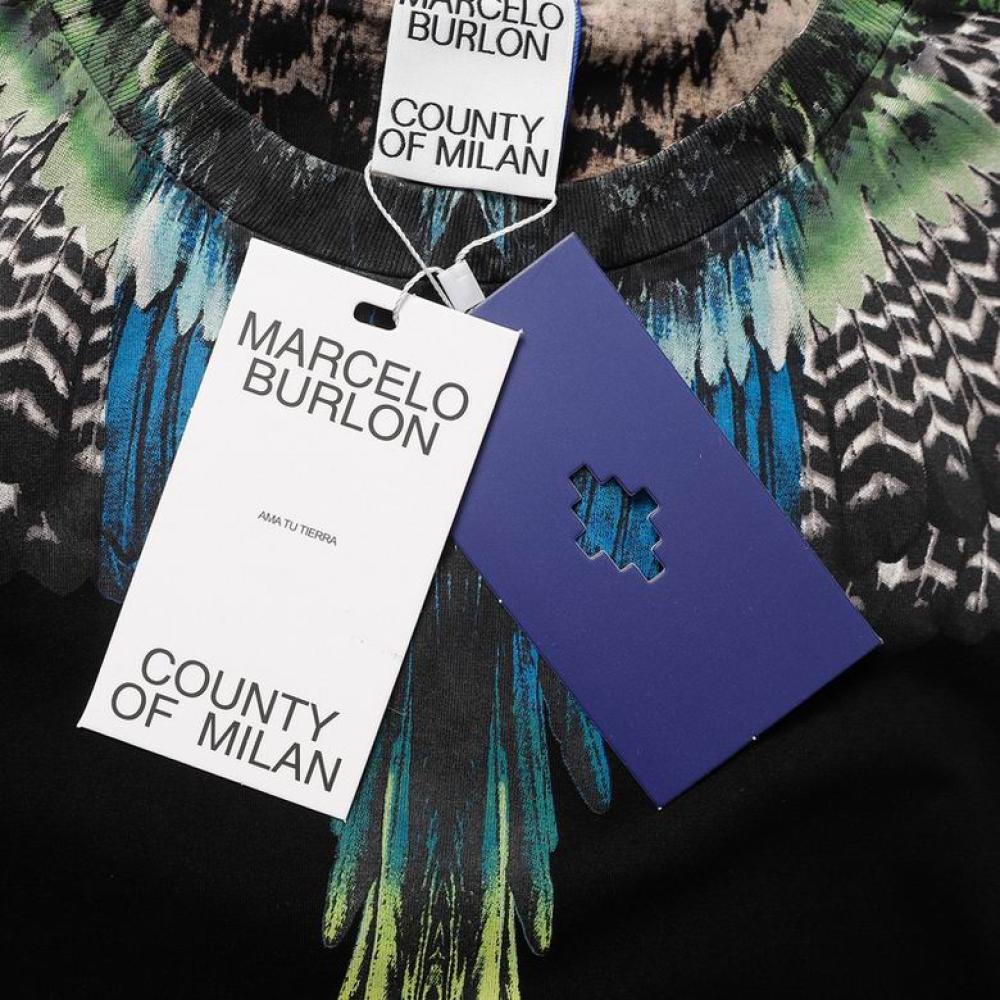 Marcelo Burlon County Of Milan Icon Wings Crewneck T-Shirt