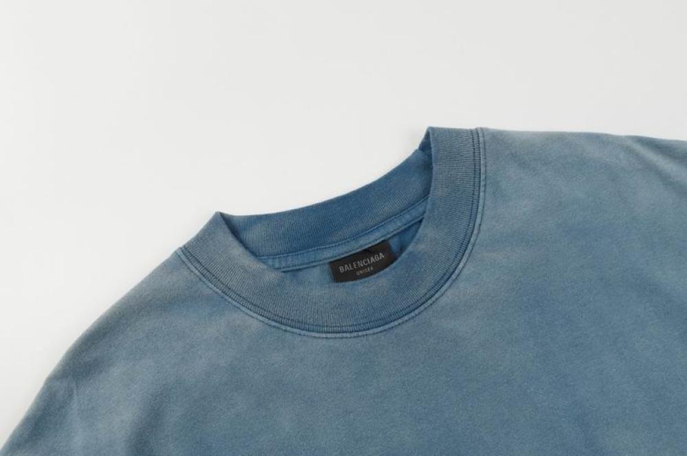 BALENCIAGA Printed cotton-jersey T-shirt Size:(L)