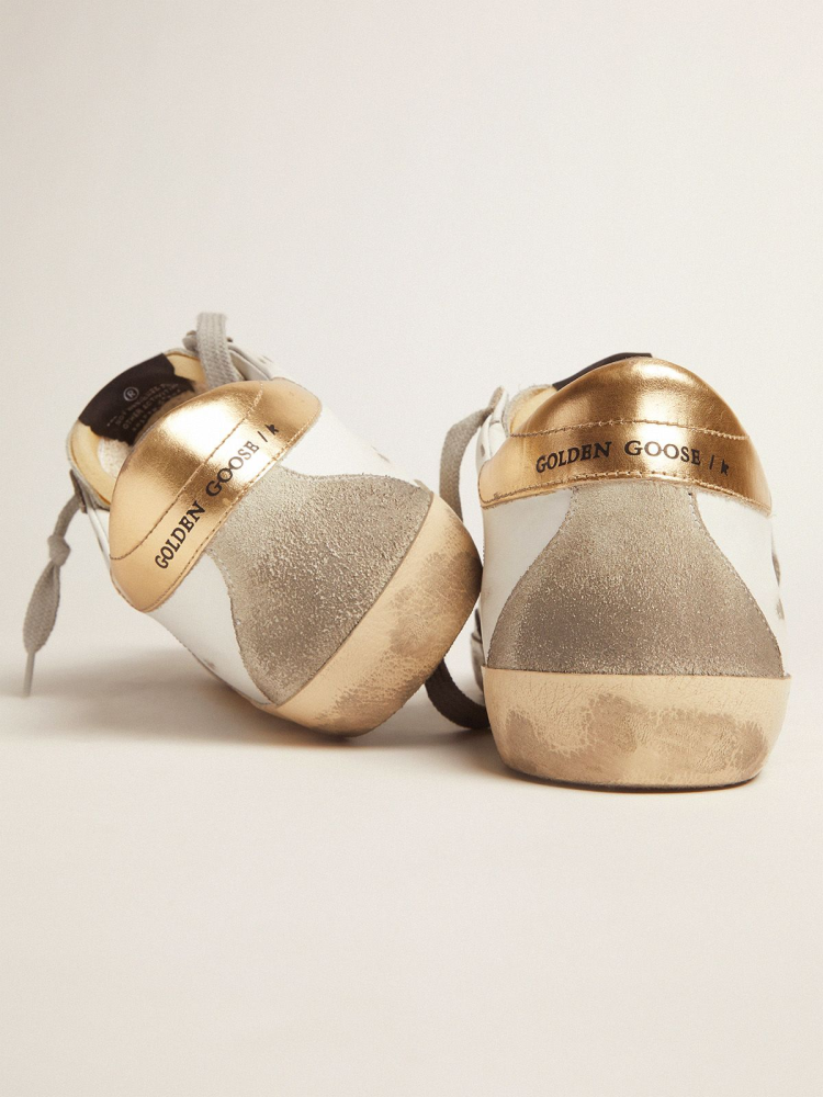 Super-Star LTD sneakers with gold heel tab and handwritten lettering