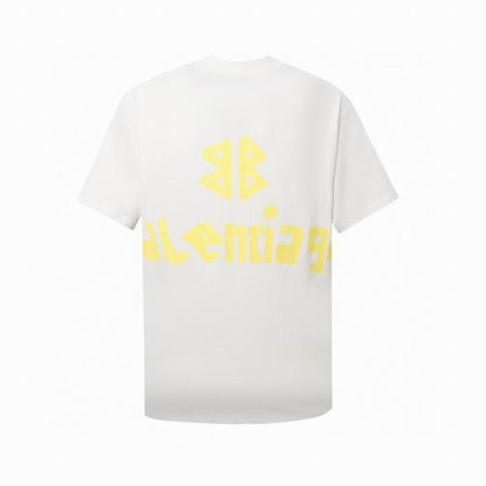 BALENCIAGA Printed cotton-jersey T-shirt Size:(M)