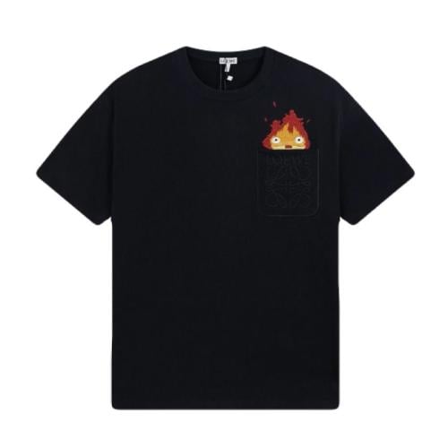 Loewe Logo Embroidered Crewneck T-Shirt Size:(S)