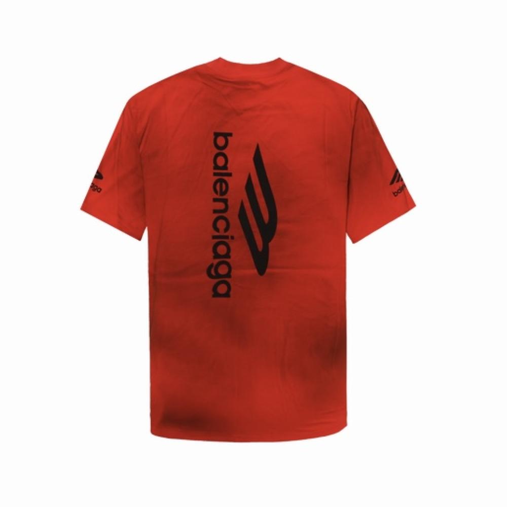 BALENCIAGA Printed cotton-jersey T-shirt