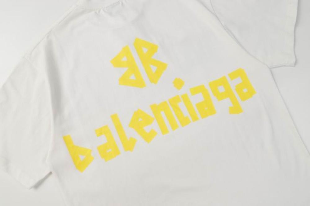 BALENCIAGA Printed cotton-jersey T-shirt Size:(M)