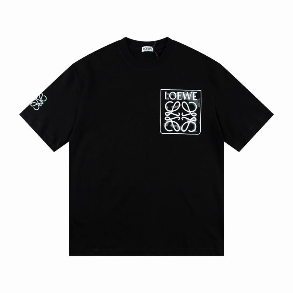 Loewe Logo Printed Crewneck T-Shirt