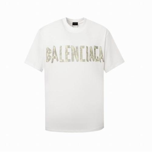 BALENCIAGA Printed cotton-jersey T-shirt Size:(XL)