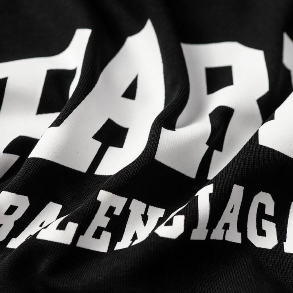 BALENCIAGA Printed cotton-jersey T-shirt