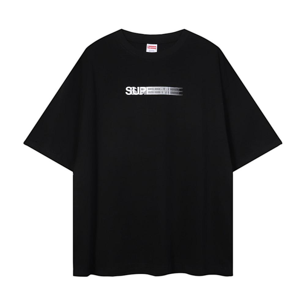 Supreme logo cotton T-shirt