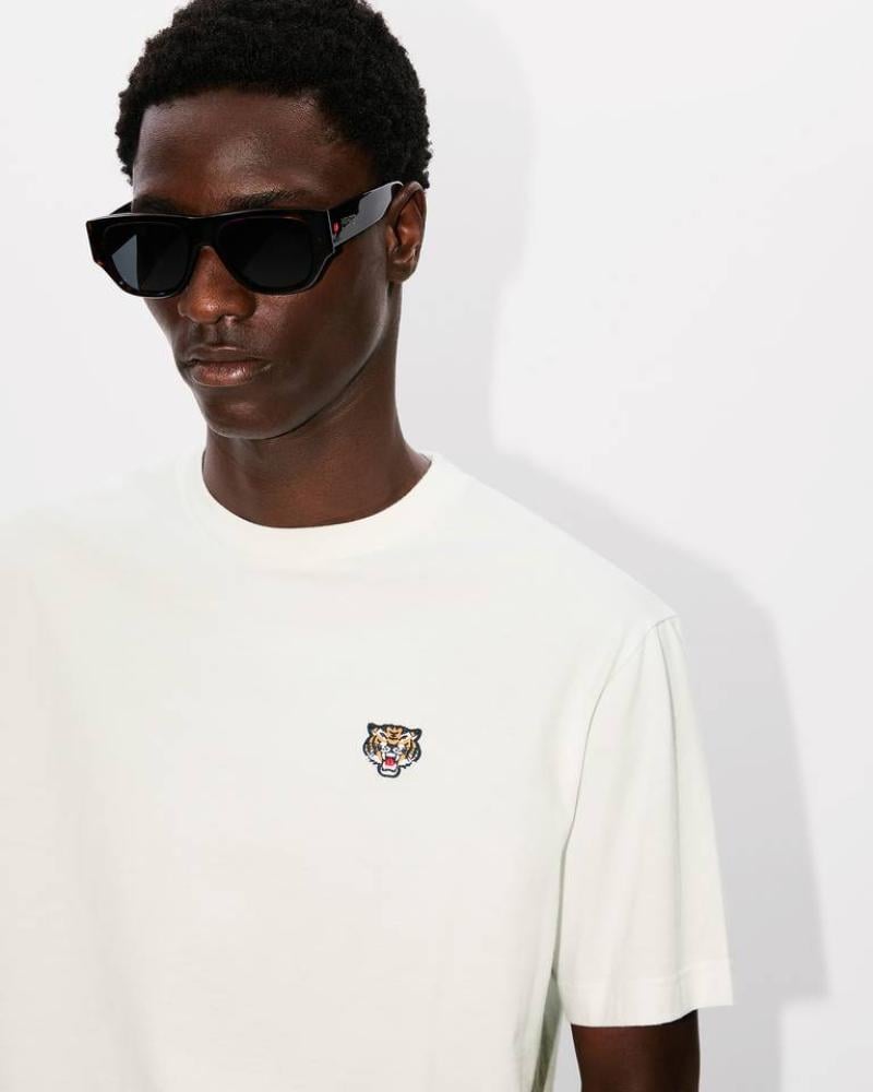 KENZO 'LUCKY TIGER' EMBROIDERED CLASSIC T-SHIRT