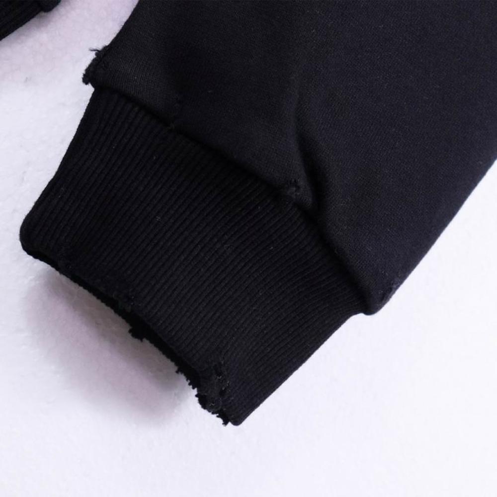 Palm Angels Logo Embroidered Long Sleeved Hoodie