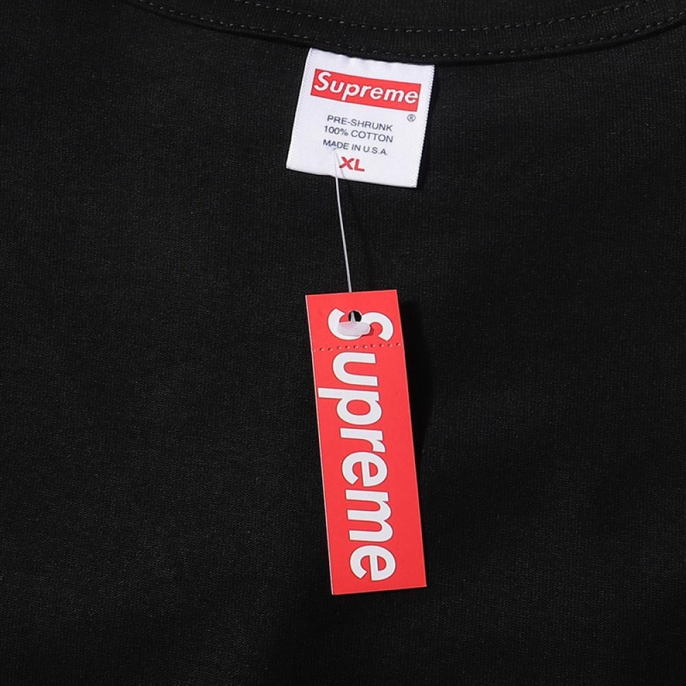 Supreme logo cotton T-shirt