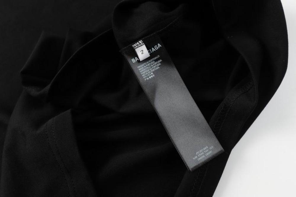 BALENCIAGA Printed cotton-jersey T-shirt