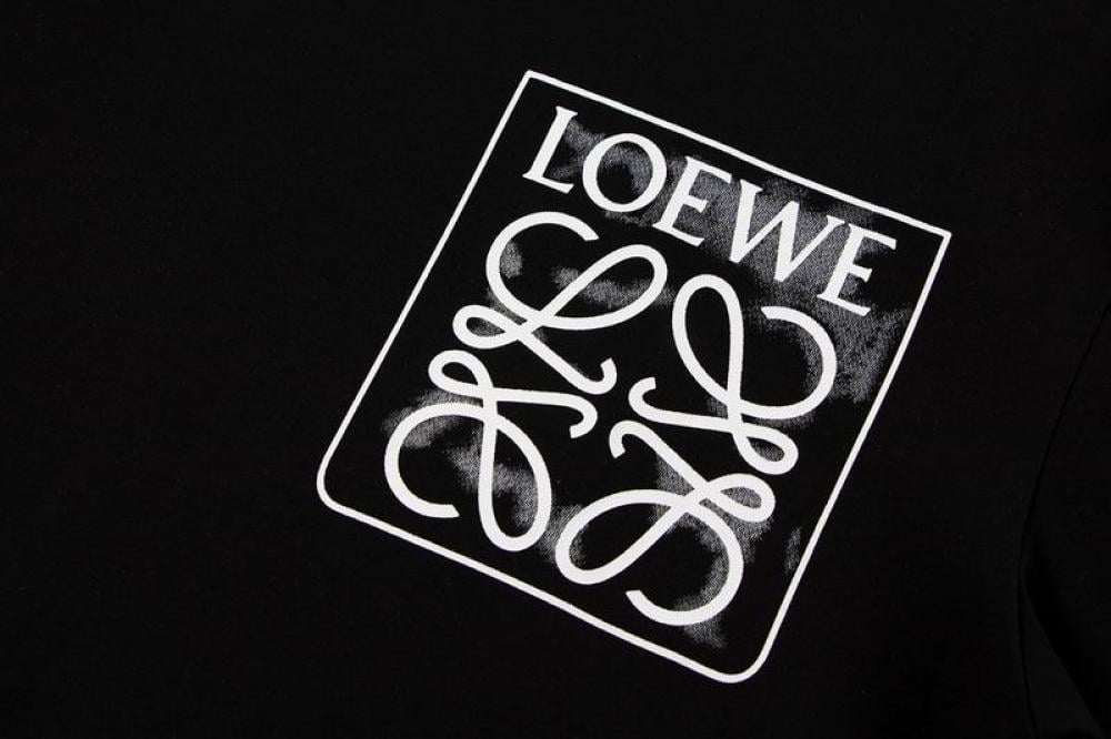 Loewe Logo Printed Crewneck T-Shirt