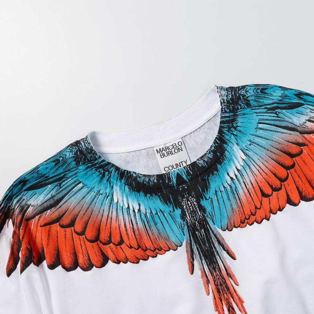Marcelo Burlon County Of Milan Icon Wings Crewneck T-Shirt Size:(M)