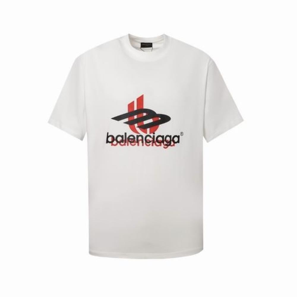BALENCIAGA Printed cotton-jersey T-shirt Size:(M)