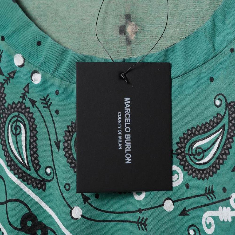 Marcelo Burlon cotton t-shirt Solsticio Over