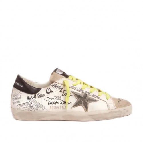 Women’s Journey Super-Star sneakers with graffiti