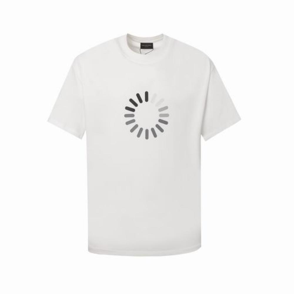 BALENCIAGA Printed cotton-jersey T-shirt