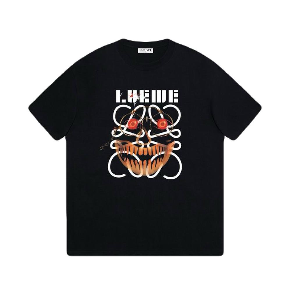 Loewe Logo Printed Crewneck T-Shirt