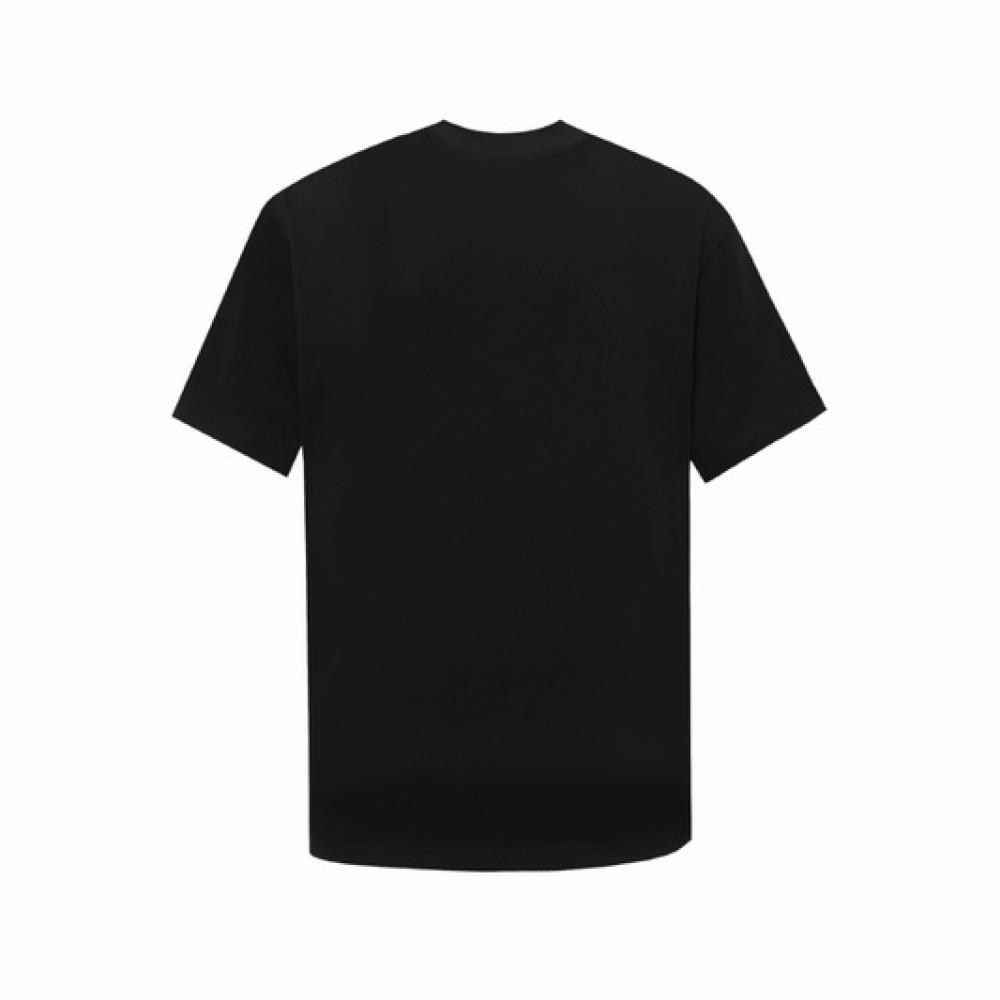 BALENCIAGA Black Political Stencil T-Shirt