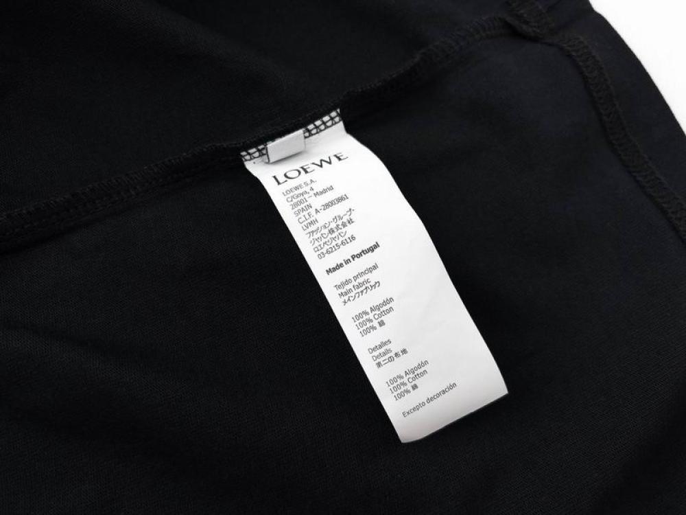 Loewe Logo Embroidered Crewneck T-Shirt Size:(XS)