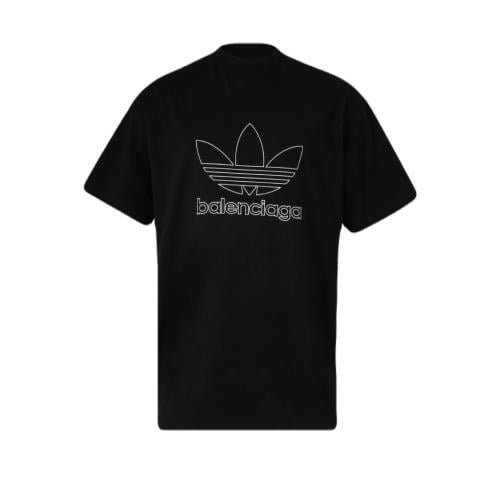 BALENCIAGA x Adidas Oversized T-shirt in Cotton Je...