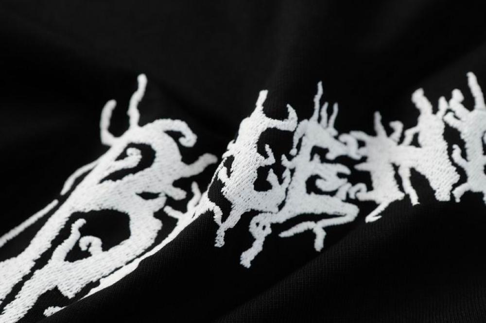 BALENCIAGA Printed cotton-jersey T-shirt